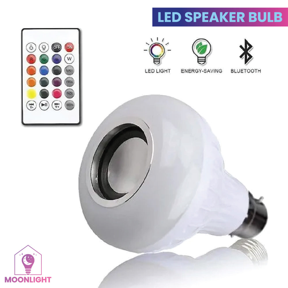 Bluetooth LED Speaker Bulb
