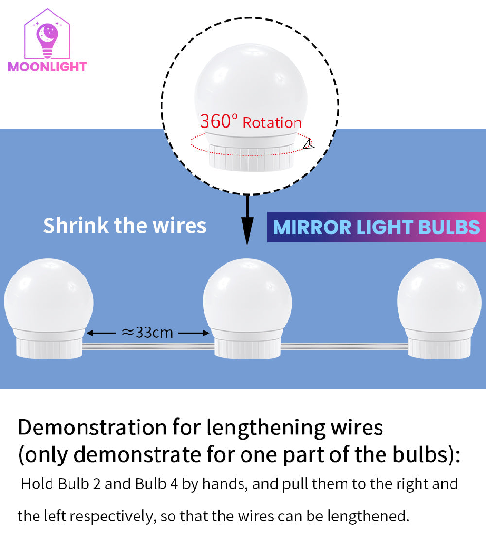 LED Mirror Light Bulb