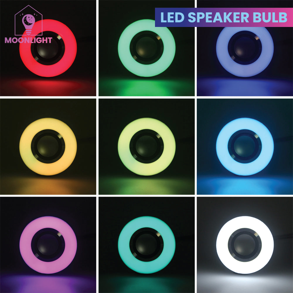Bluetooth LED Speaker Bulb