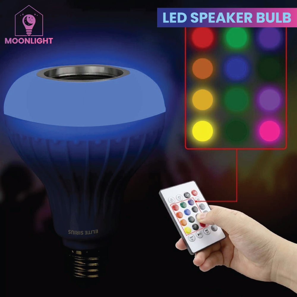 Bluetooth LED Speaker Bulb