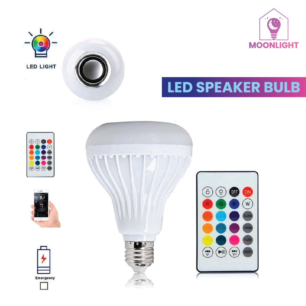 Bluetooth LED Speaker Bulb