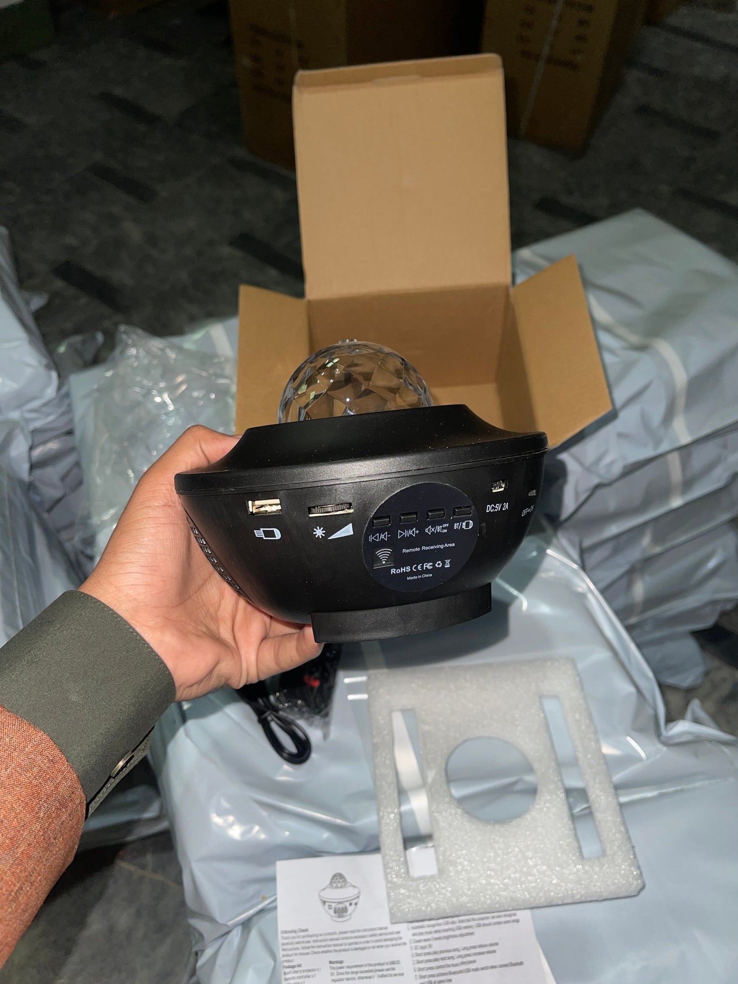 Galaxy Projector Night Lamp