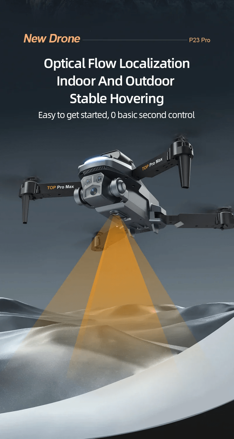 P23 Pro Smart Obstacle Avoidance Drone – Perfect for Beginners & Kids